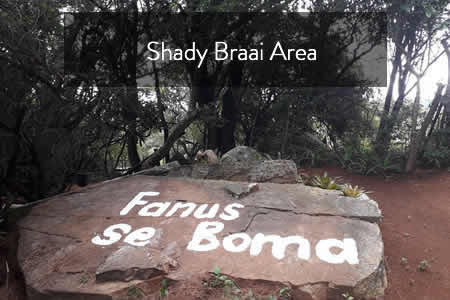 Fanus’s Boma can be used as a braai and party venue